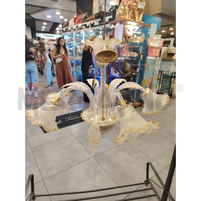 LAMPADARIO MURANO DA RIV | Mercatino dell'Usato Roma eur 1