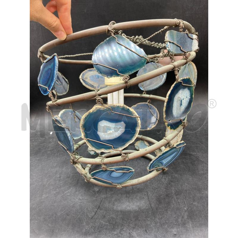 LAMPADARIO RAME AGATE | Mercatino dell'Usato Roma eur 2