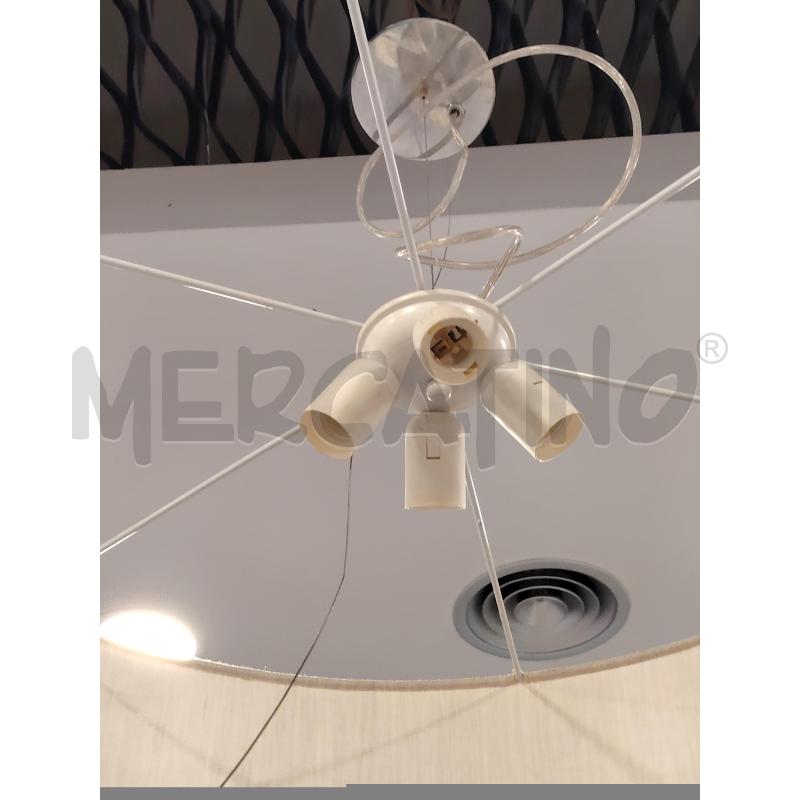LAMPADARIO TONDO TESS GRA | Mercatino dell'Usato Roma eur 3