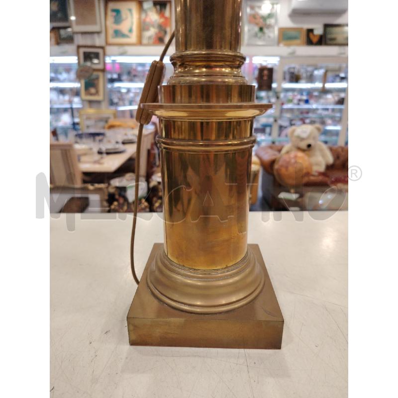 LAMPADA CAPITELLO OTTONE | Mercatino dell'Usato Roma eur 2