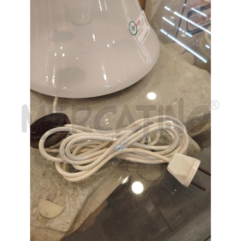 LAMPADA DA TERRA ANNI 70 VETRO BIA | Mercatino dell'Usato Roma eur 2