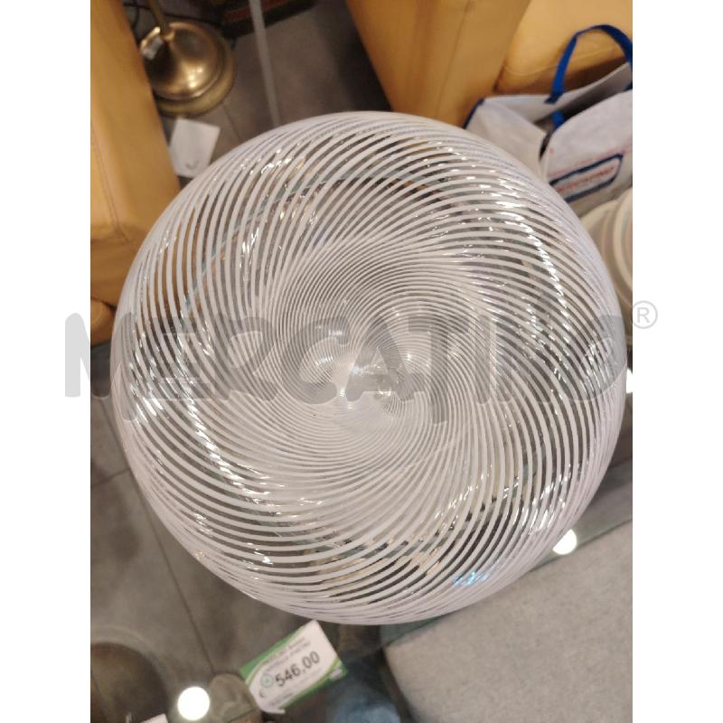 LAMPADA DA TERRA ANNI 70 VETRO BIA | Mercatino dell'Usato Roma eur 3