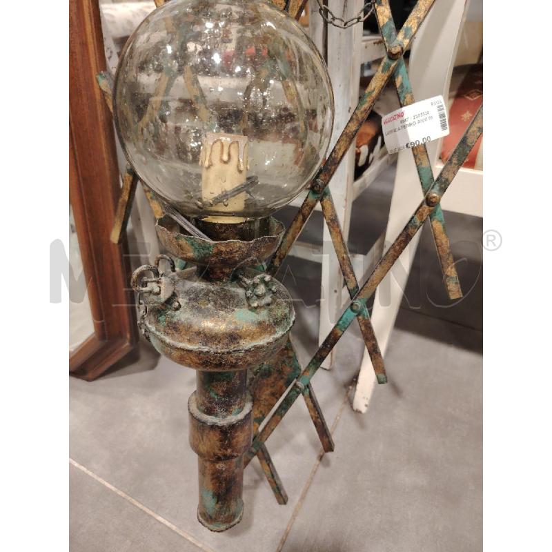 LAMPADA FERRO ANNI 50 | Mercatino dell'Usato Roma eur 2