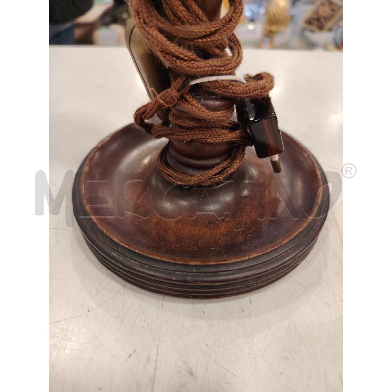 LAMPADA LEGNO  | Mercatino dell'Usato Roma eur 2