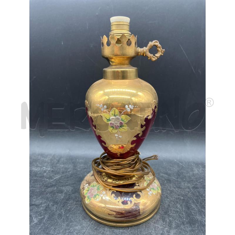 LAMPADA MUARANO ROSSA DA RIV   | Mercatino dell'Usato Roma eur 1
