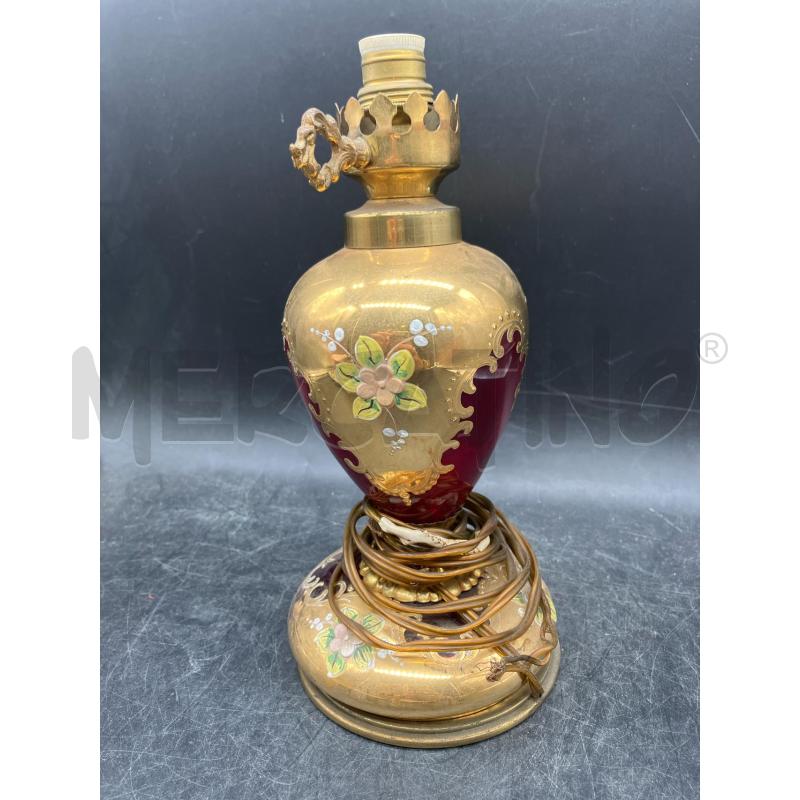 LAMPADA MUARANO ROSSA DA RIV   | Mercatino dell'Usato Roma eur 2