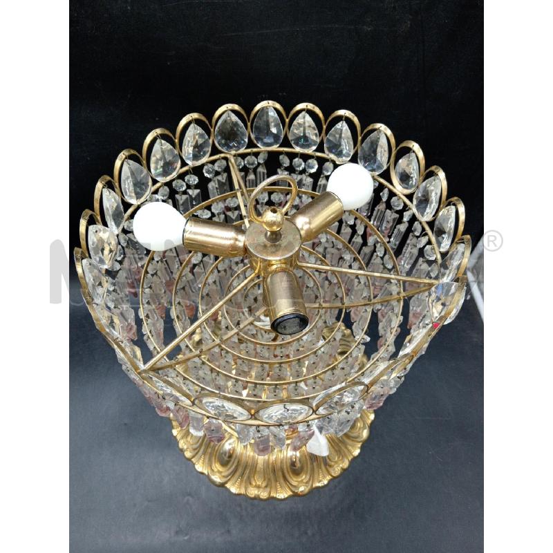 LAMPADA MURANO BASE DOR  | Mercatino dell'Usato Roma eur 2