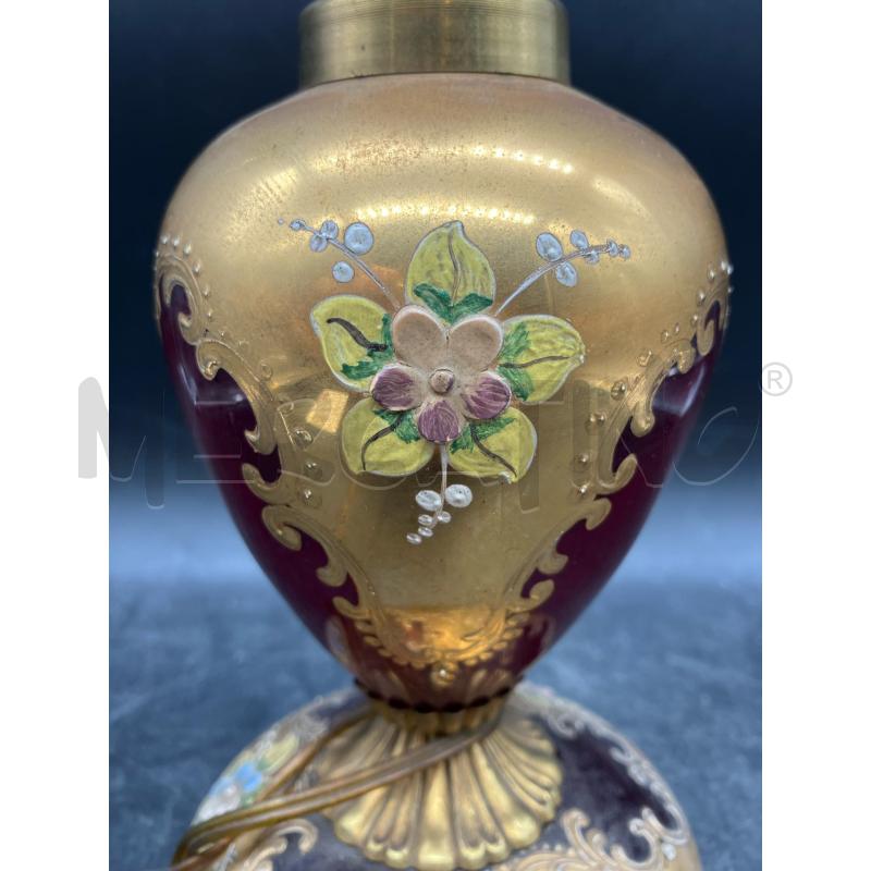 LAMPADA MURANO ROSSA  | Mercatino dell'Usato Roma eur 3