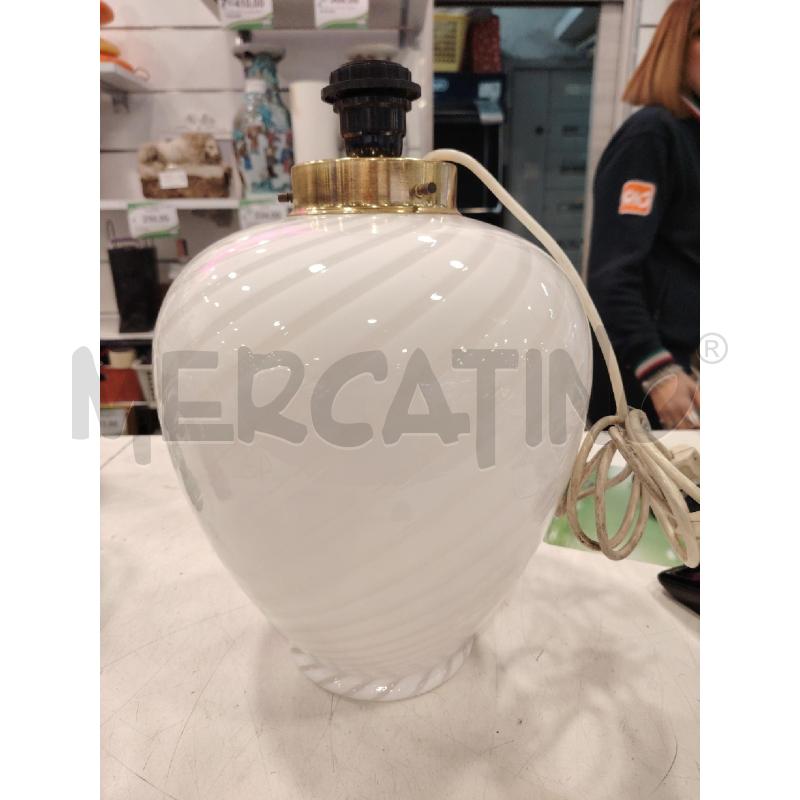 LAMPADA MURANO STRIATURE BIA VORTICOSE  | Mercatino dell'Usato Roma eur 1