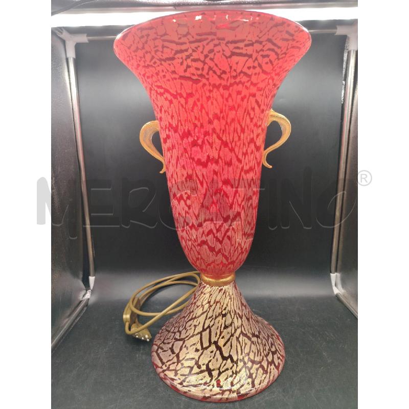 LAMPADA MURRINA ROSSA | Mercatino dell'Usato Roma eur 1