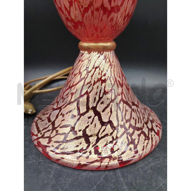 LAMPADA MURRINA ROSSA | Mercatino dell'Usato Roma eur 2