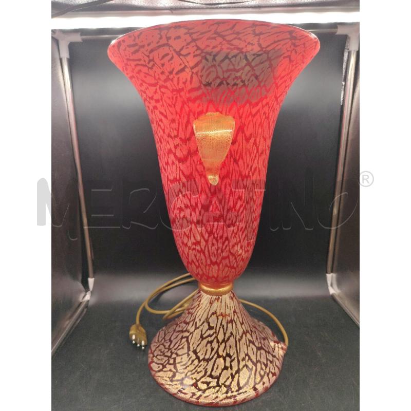 LAMPADA MURRINA ROSSA | Mercatino dell'Usato Roma eur 3