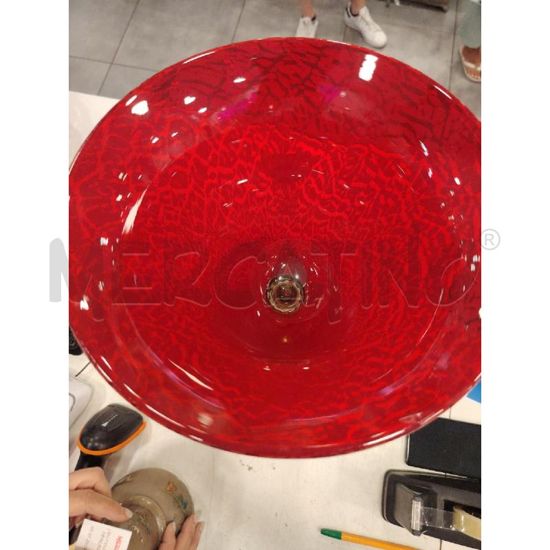 LAMPADA MURRINA ROSSA | Mercatino dell'Usato Roma eur 4