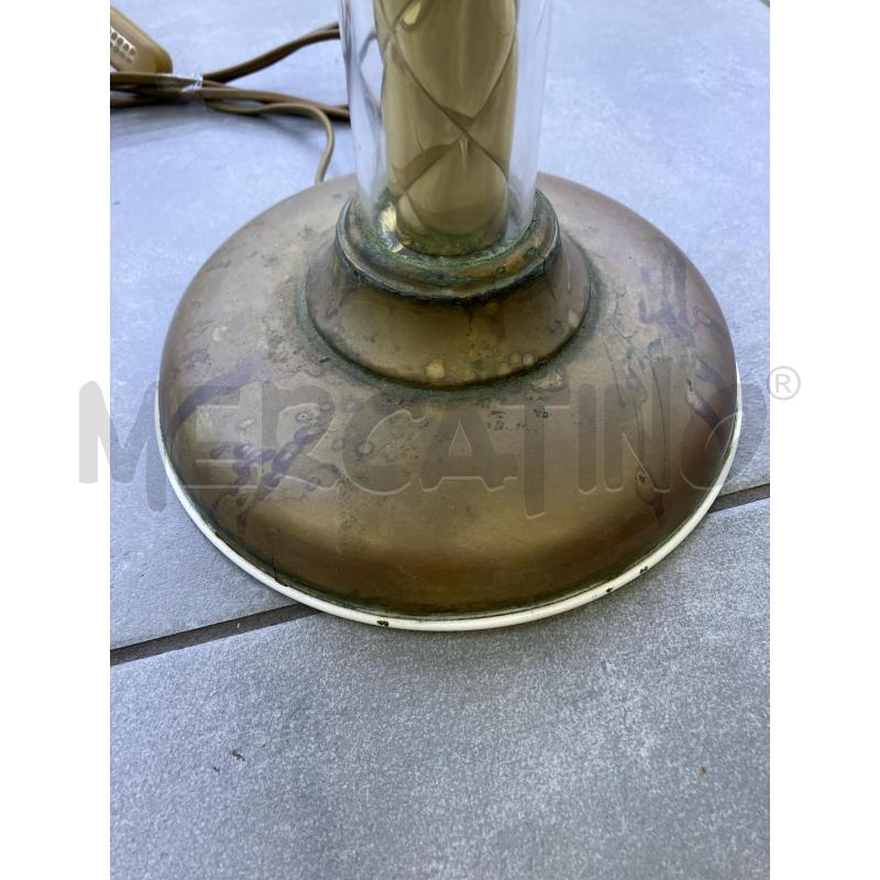 LAMPADA PALMA BRONZO ANNI 70 | Mercatino dell'Usato Roma eur 3