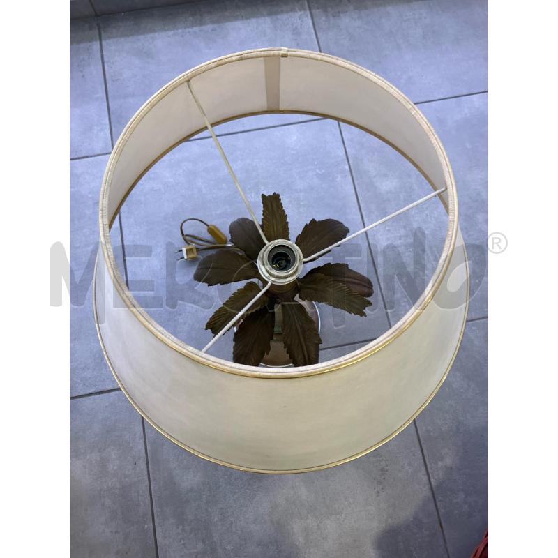 LAMPADA PALMA BRONZO ANNI 70 | Mercatino dell'Usato Roma eur 4