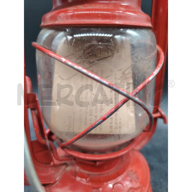 LAMPADA ROSSA DA FERROV | Mercatino dell'Usato Roma eur 2