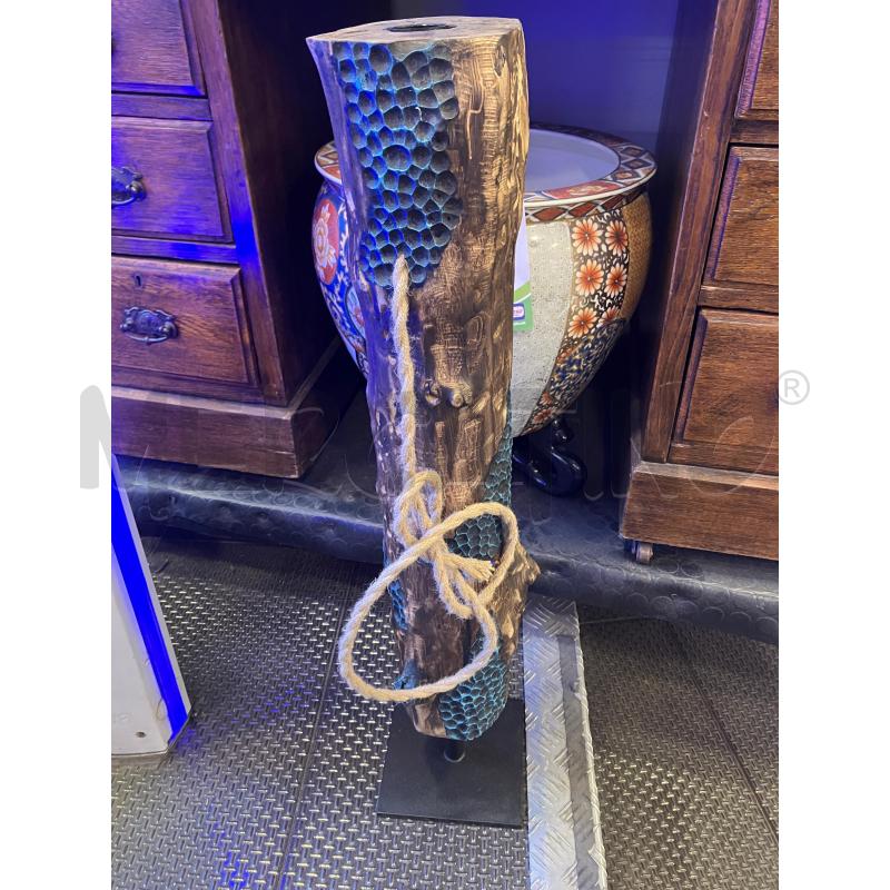 LAMPADA TRONCO INCLUS AZZ | Mercatino dell'Usato Roma eur 1
