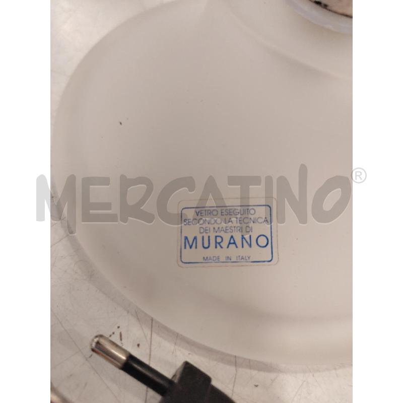LAMPADA VETRO MURANI  | Mercatino dell'Usato Roma eur 2