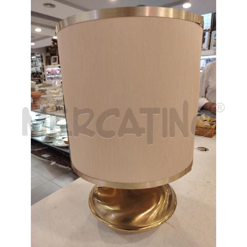 LAMPADA  BASE OTTONE CAPP BEI | Mercatino dell'Usato Roma eur 1