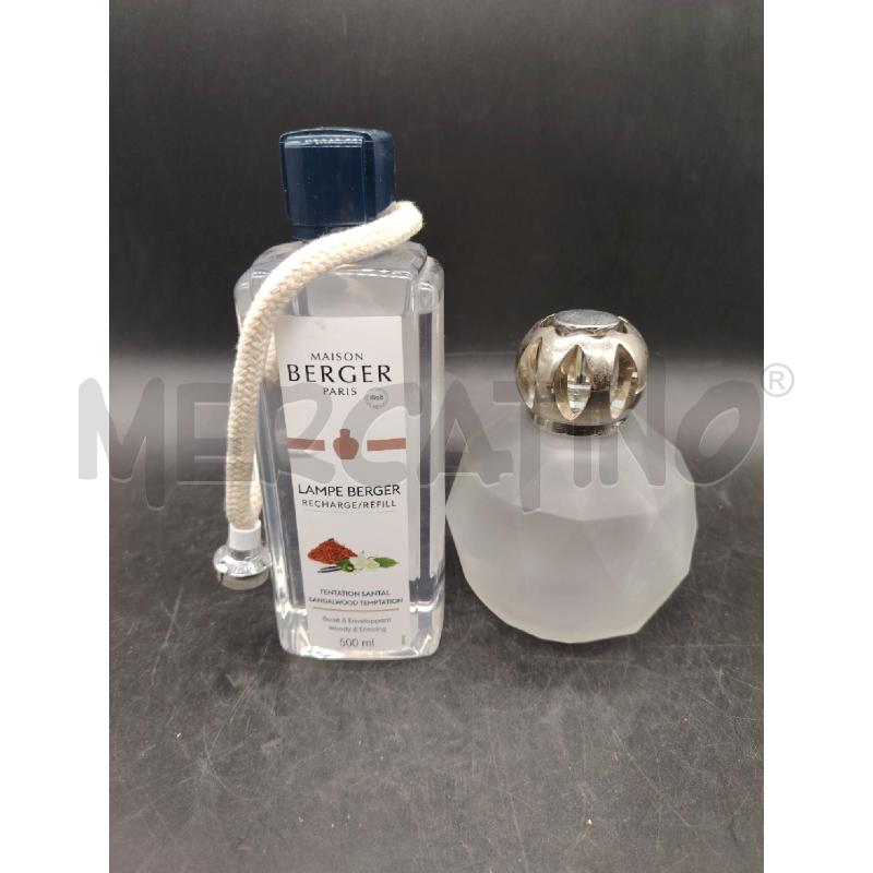 LAMPADA  BERGER + PROFUMAZIONE  | Mercatino dell'Usato Roma eur 1