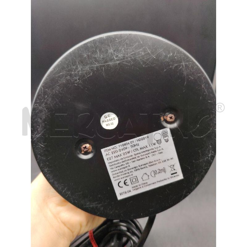 LAMPADA  DA SCRIVANIA AZZURRA  | Mercatino dell'Usato Roma eur 3