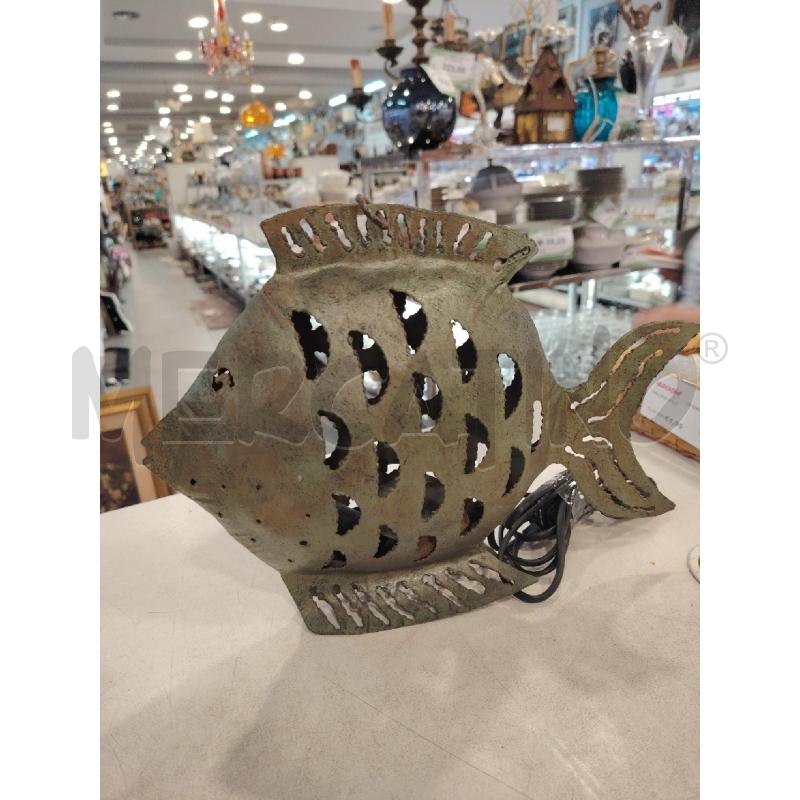 LAMPADA  PESCE MET  | Mercatino dell'Usato Roma eur 1