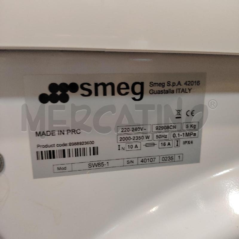 LAVATRICE SMEG 5 KG | Mercatino dell'Usato Roma eur 4