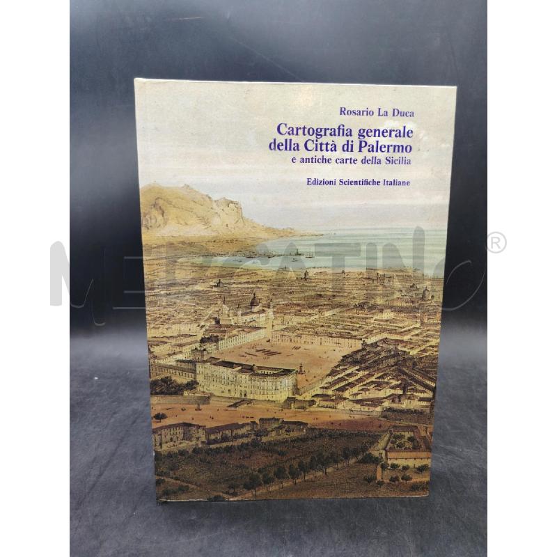LA DUCA CARTOGRAFIA GENERALE DELLA CITTÀ DI PALERMO | Mercatino dell'Usato Roma eur 1