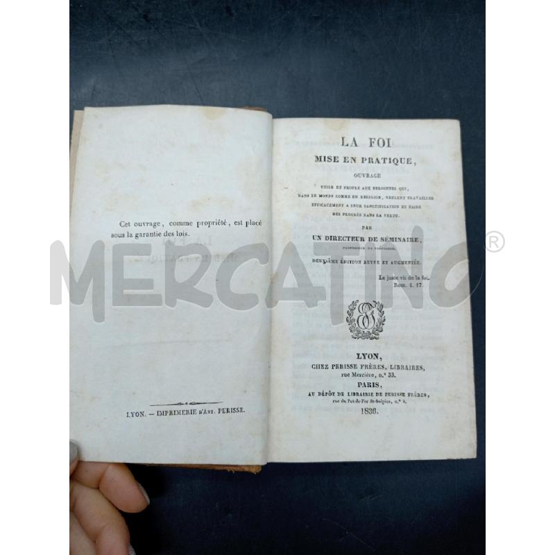 LA FOI MISE EN PRATIQUE 1836 | Mercatino dell'Usato Roma eur 3