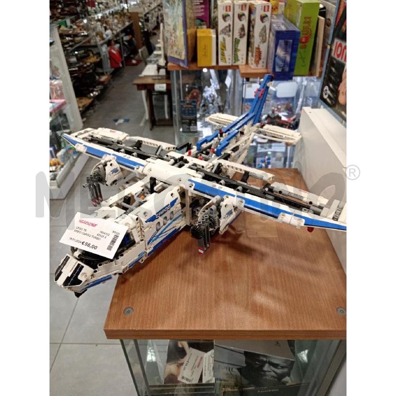 LEGO TECHNICS 42025 AEREO CARGO TURBO PROP | Mercatino dell'Usato Roma eur 3