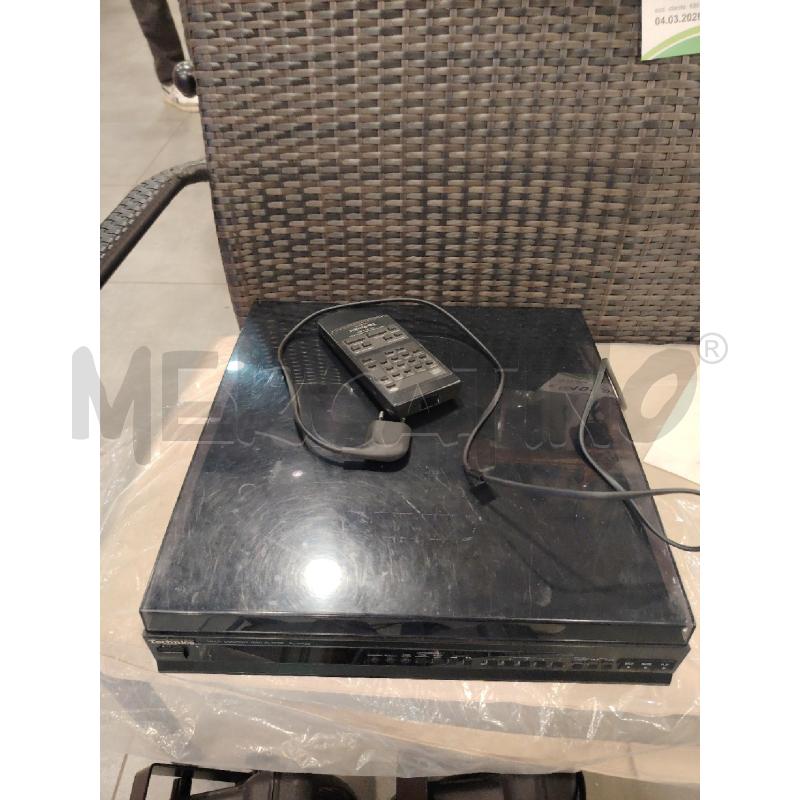 LETTORE CD TECHNICS SL-PK25 + TELECOMANDO  | Mercatino dell'Usato Roma eur 1