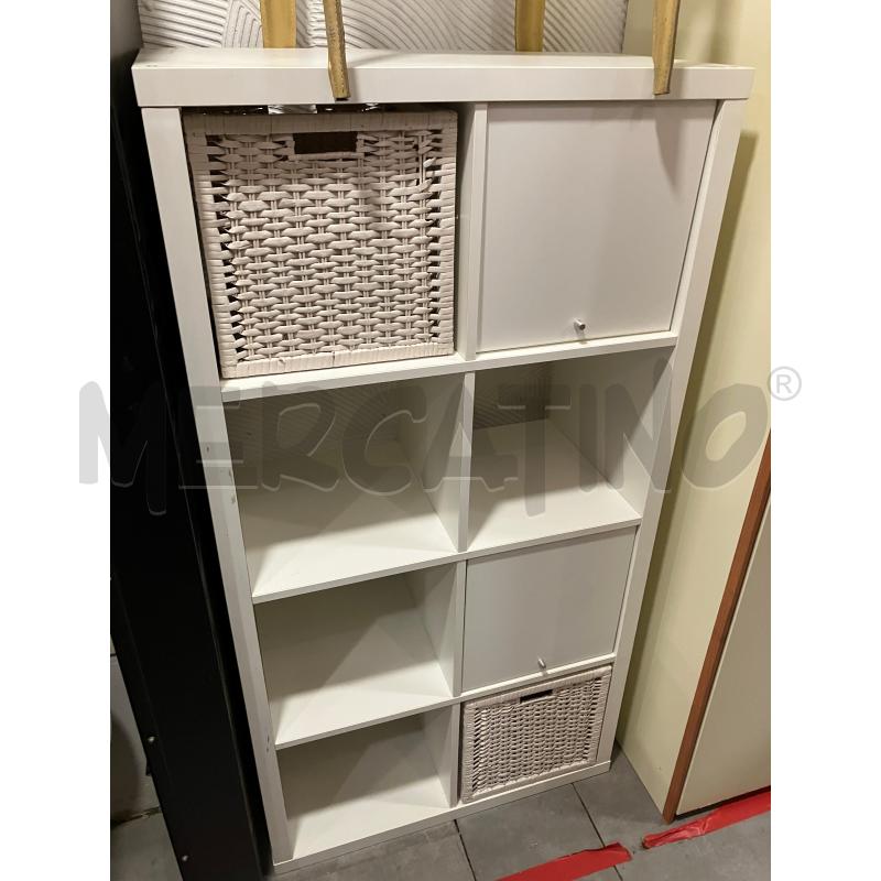LIBRERIA BIA 2 SP 2C 4CUBI | Mercatino dell'Usato Roma eur 1