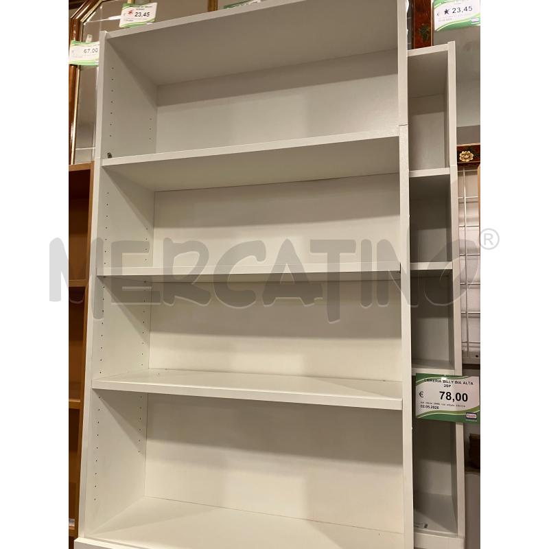 LIBRERIA BILLY BIA ALTA 2SP | Mercatino dell'Usato Roma eur 4
