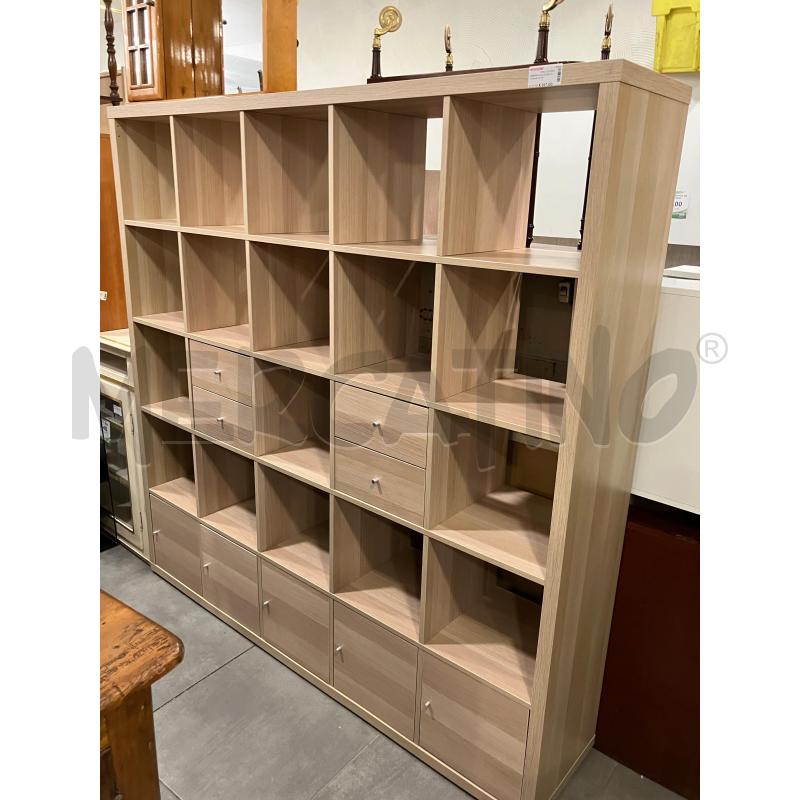 LIBRERIA KALAX BEI 18 CUBI+4C+5 SP  | Mercatino dell'Usato Roma eur 1