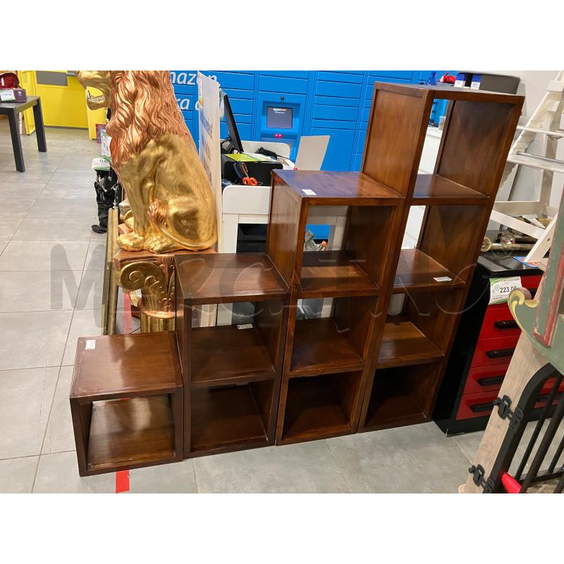 LIBRERIA LEGNO SCALA 4PZ | Mercatino dell'Usato Roma eur 1