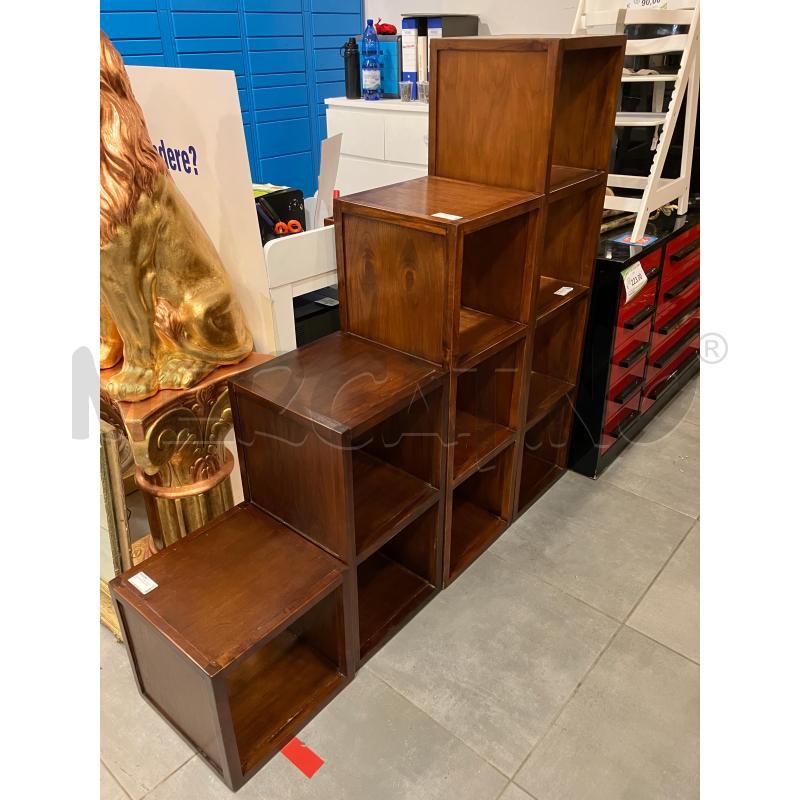 LIBRERIA LEGNO SCALA 4PZ | Mercatino dell'Usato Roma eur 2
