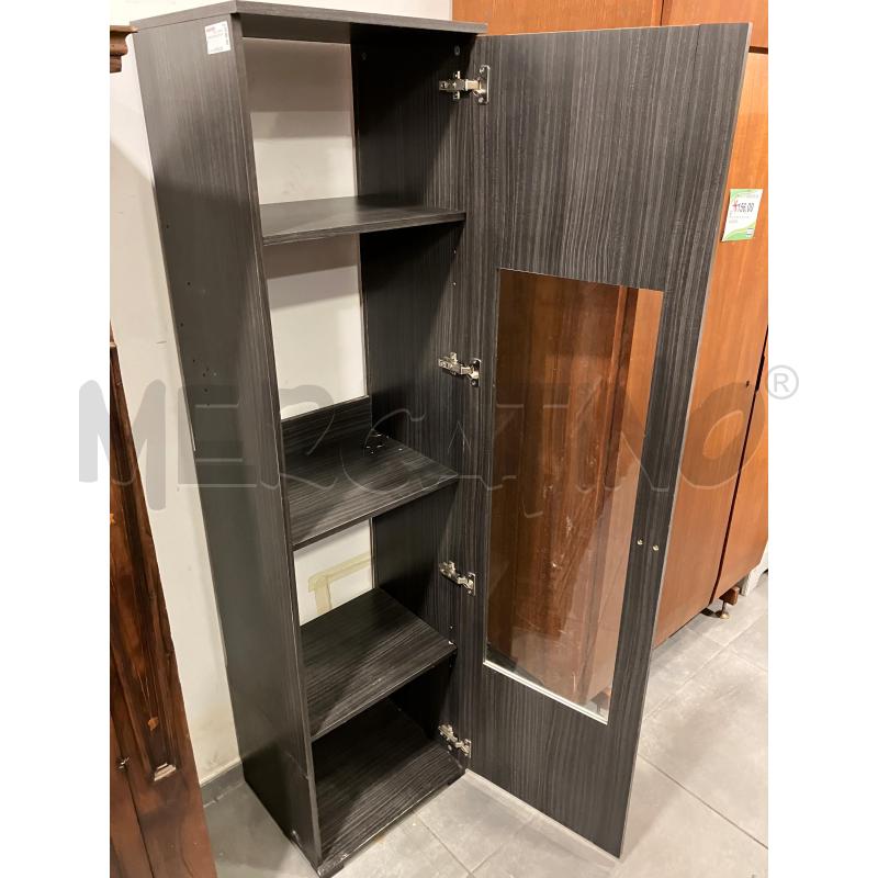 LIBRERIA WENGE 1SP 3RIP  | Mercatino dell'Usato Roma eur 2