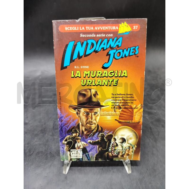 LIBROGAME INDIANA JONES LA MURAGLIA URLANTE | Mercatino dell'Usato Roma eur 1