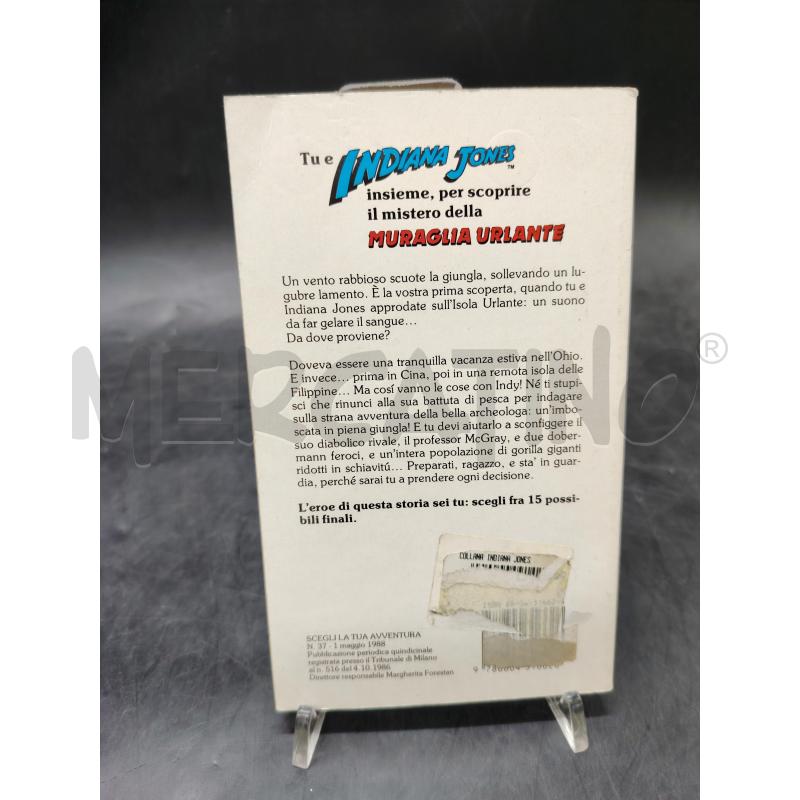 LIBROGAME INDIANA JONES LA MURAGLIA URLANTE | Mercatino dell'Usato Roma eur 2