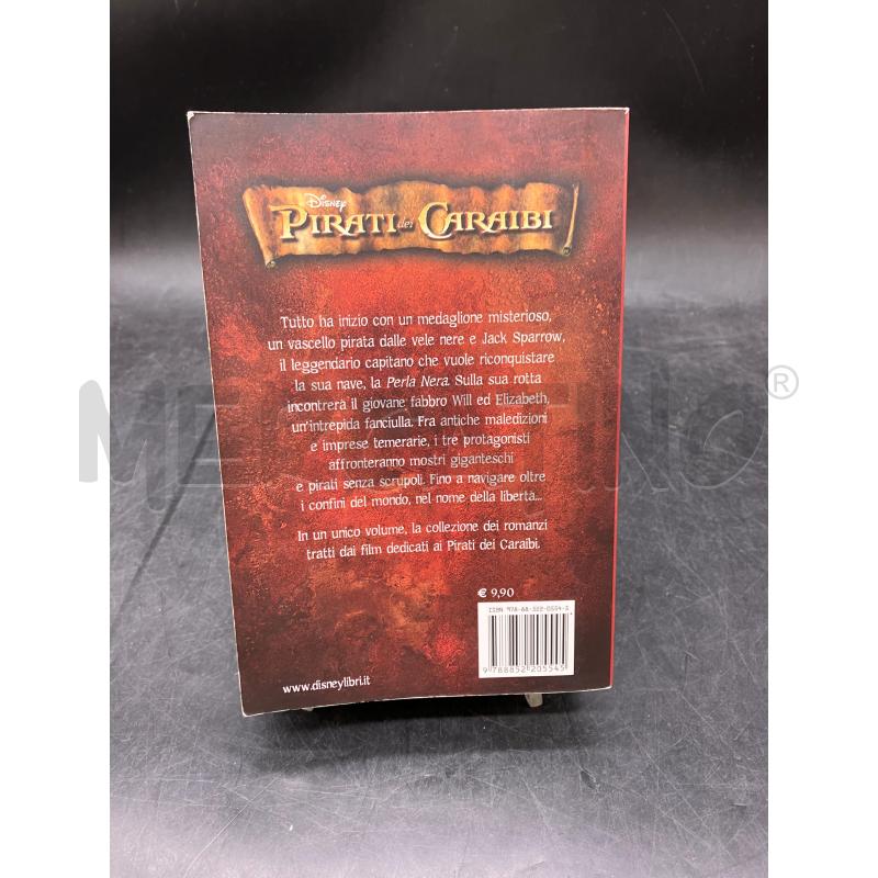 LIBRO PIRATI DEI CARAIBI LA COLLEZIONE COMPLETA | Mercatino dell'Usato Roma eur 2