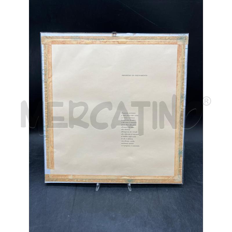 LITOGRAFIA BORGHESE PROGRESSO E INQUINAMENTO | Mercatino dell'Usato Roma eur 4