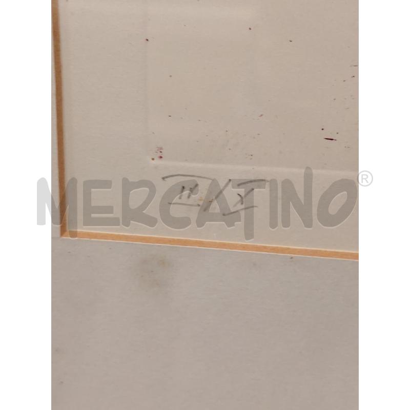 LITOGRAFIA INCHIOSTRO ROSSO | Mercatino dell'Usato Roma eur 4