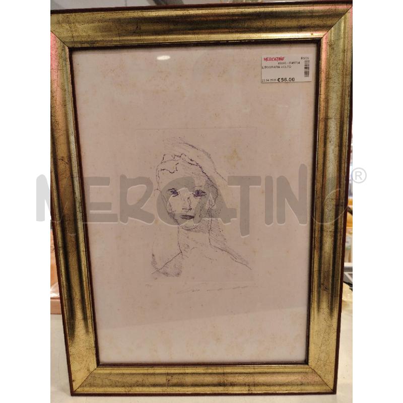 LITOGRAFIA VOLTO  | Mercatino dell'Usato Roma eur 1