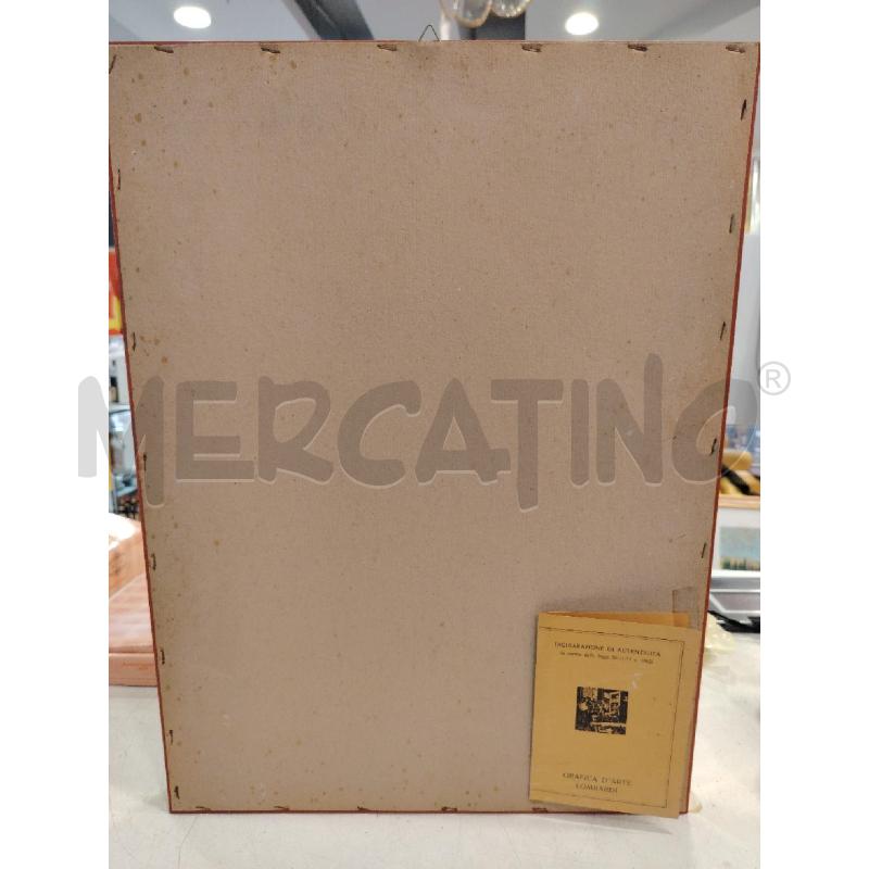 LITOGRAFIA VOLTO  | Mercatino dell'Usato Roma eur 5