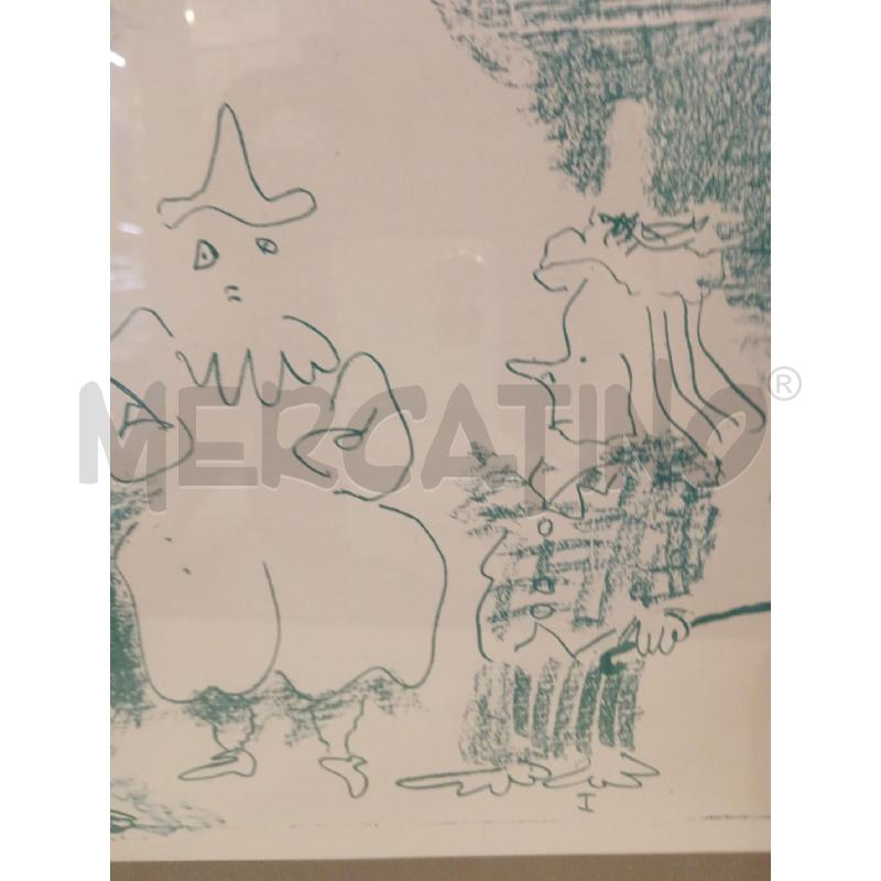 LITO CLAOWN PICASSO VERDE | Mercatino dell'Usato Roma eur 3
