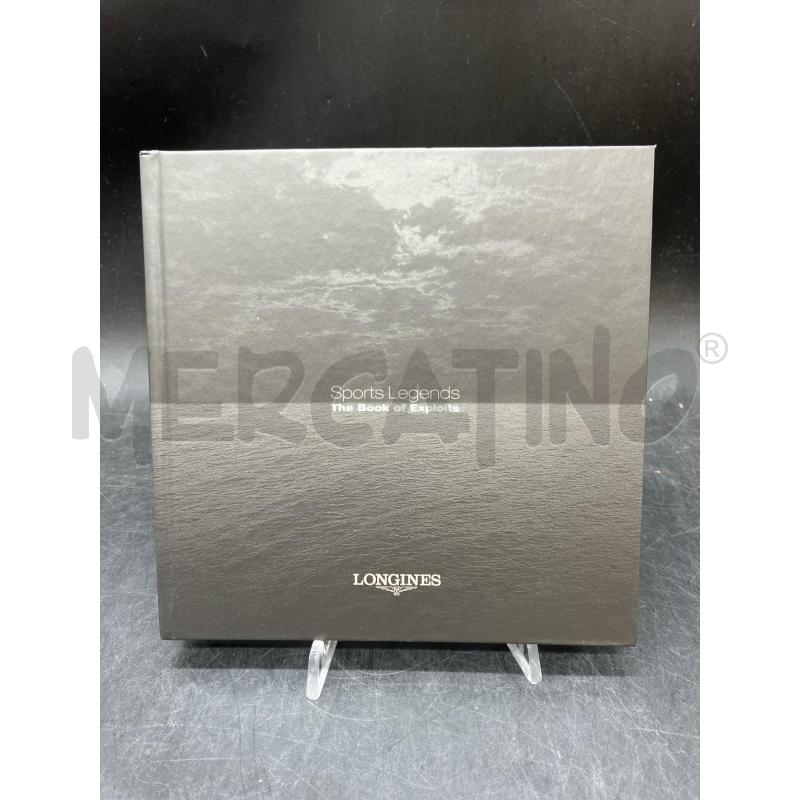 LONGINES SPORTS LEGENDS THE BOOK OF EXPLOITS | Mercatino dell'Usato Roma eur 1