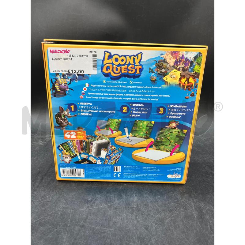 LOONY QUEST | Mercatino dell'Usato Roma eur 2