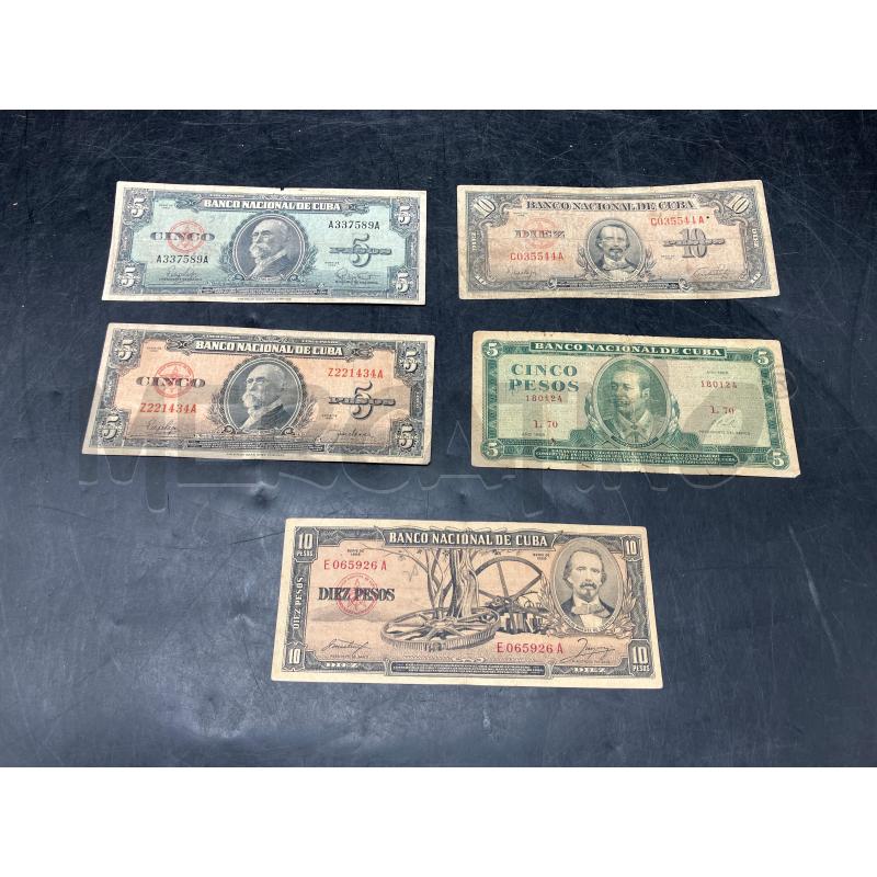 LOTTO BANCONE CUBA 5PZ | Mercatino dell'Usato Roma eur 1
