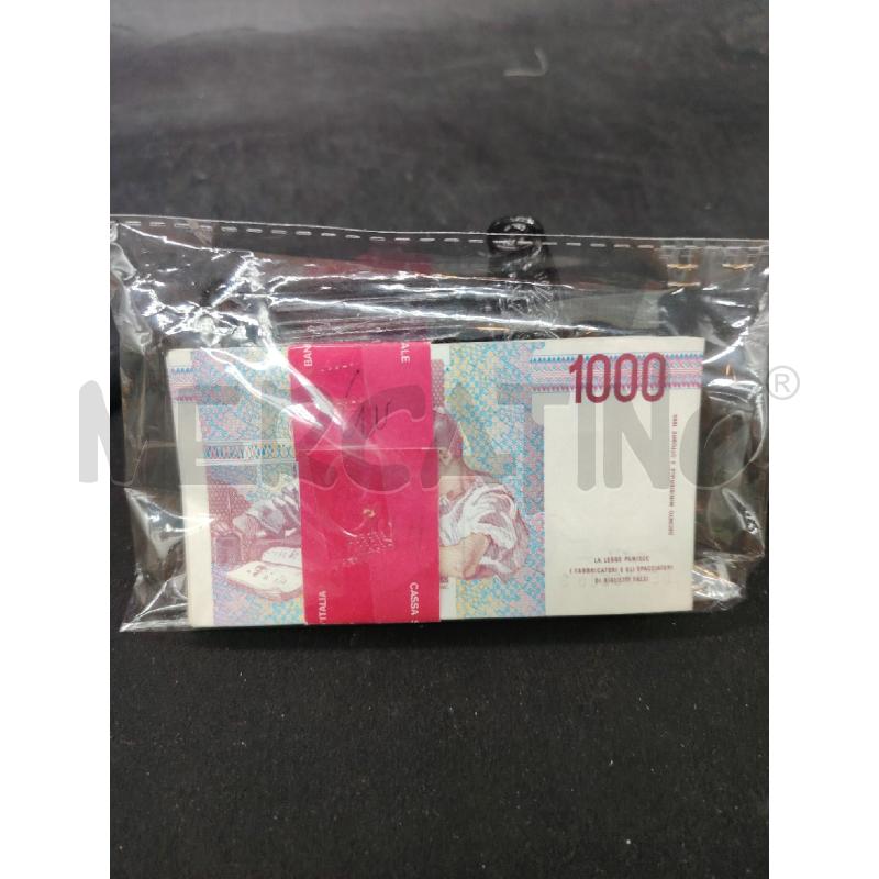 LOTTO BANCONOTE FDS 1000 LIRE 100 PZ. | Mercatino dell'Usato Roma eur 2