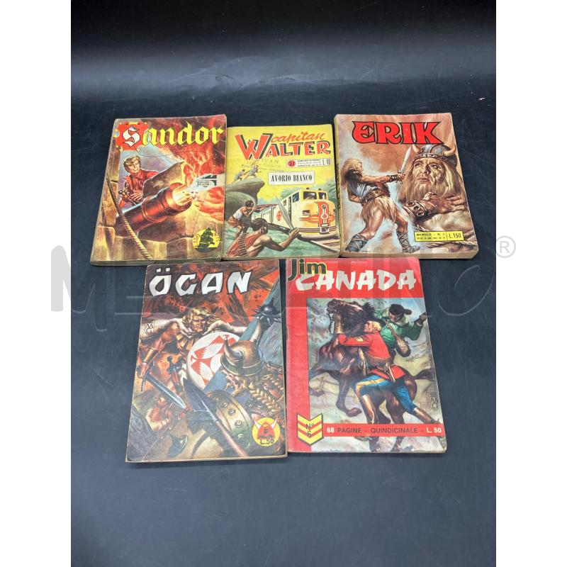 LOTTO FUMETTI STORICI | Mercatino dell'Usato Roma eur 2